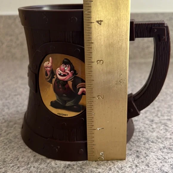 Disney parks Beauty and the Best Gaston’s tavern souvenir stein cup - Picture 8 of 9